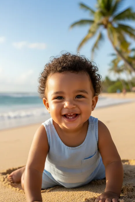 AI generated baby example 2 - what will my baby look like