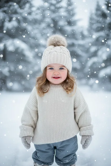 AI generated baby example 5 - what will my baby look like